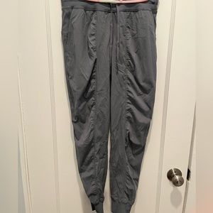 LULULEMON unlined gray joggers.  Size 8
